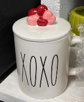 XOXO Coffee Cup with Lid 