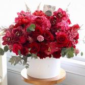 Ruby Red Blooms Box  