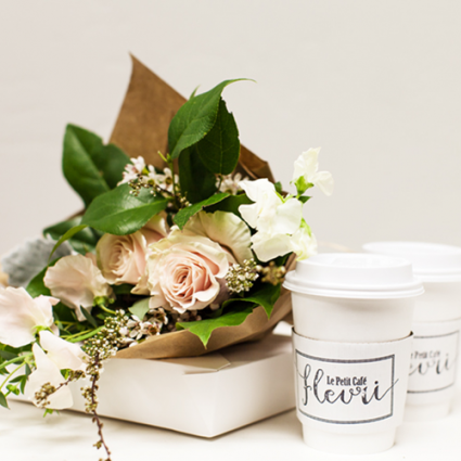 YEAR OF JOY Monthly Subscription for Flowers, Coffee and Pastry