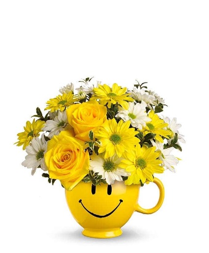 YELLOW AND WHITE ALL ABOUT SMILES OUR CHOICE
