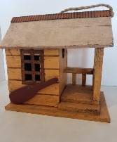 Yellow Birdhouse Giftware