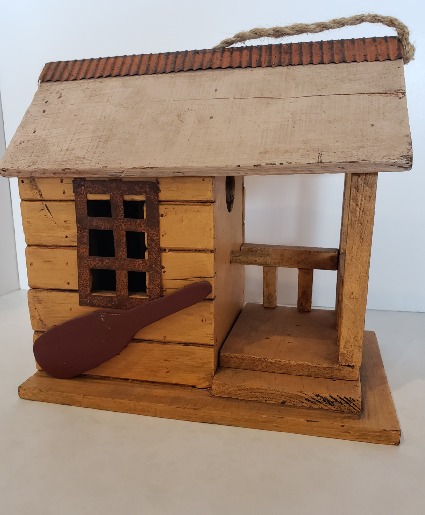 Yellow Birdhouse Giftware