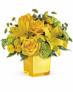 Yellow Bouquet Fresh Arrangement