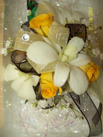Yellow Delight Prom Corsage