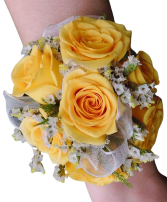 Yellow Express Corsage