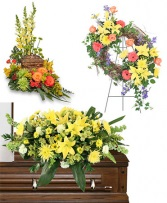 Yellow Funeral Package 
