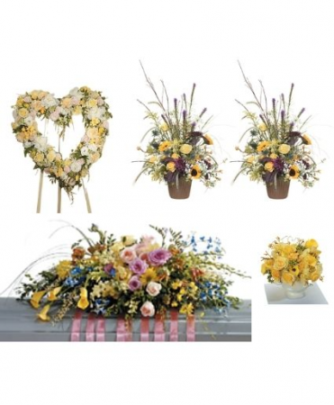 Yellow funeral Premium 2 Package