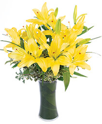 Yellow Lilies Bouquet