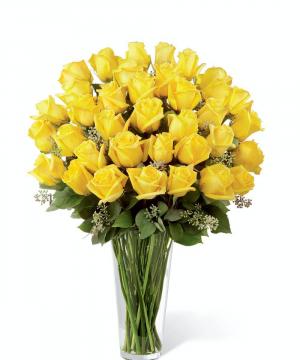36 Yellow Rose  