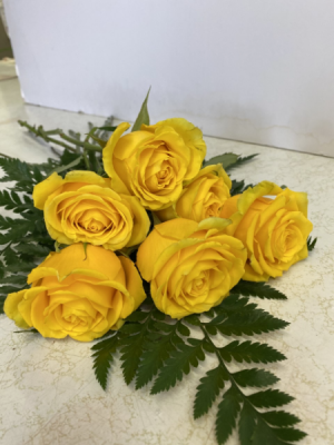 yellow rose bouquet cut bouquet