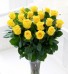 18 Yellow Roses Vased Vase Arrangement