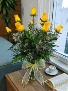 Yellow Roses Bouquet Rose Arrangement