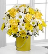 Yellow Roses & Daisies Color Your Day with Sunshine
