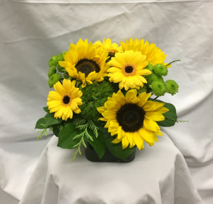 Yellow Sunshine Fresh Floral Design