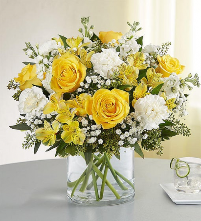 Yellow & White Delight Bouquet EVERYDAY