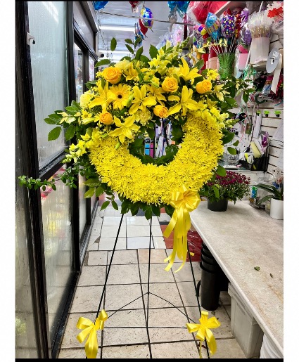 yellow wreath  