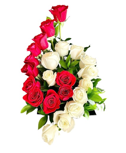 Ying Yang Love Flower Arrangement