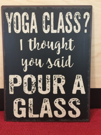 Yoga class  