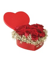 "YOU ARE MY HEART" RED ROSE ARRANGEMENT
