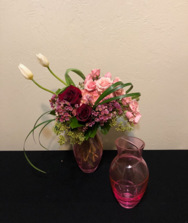 You Are My Love Keepsake Vase Arrangement