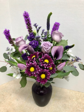 You Are My Passion Bouquet All Around Vase