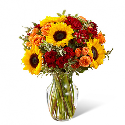 You Are My Sunshine Bouquet Vase Arrangement