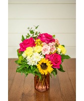 You Are My Sunshine Fresh Arrangement in Webb City, Missouri | WEBB CITY FLORIST & GREENHOUSE