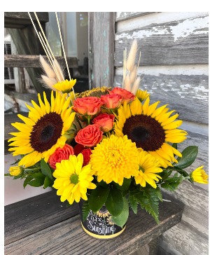 You Are My Sunshine Fresh Flower Arrangement