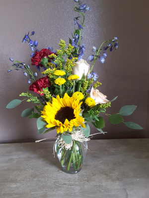 You are my sunshine Vase arrangement