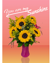 You Are My Sunshine Vase
