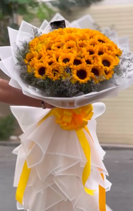 You are my Sunshine Wrapped Bouquet