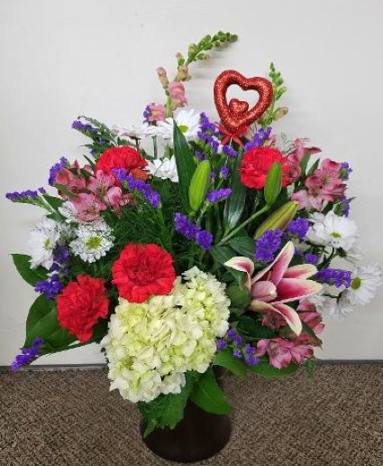 You Are The One For ME FHF-21211 Fresh Flower Arrangement (Local Delivery Area Only)