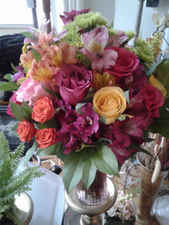 You Color My World Vase