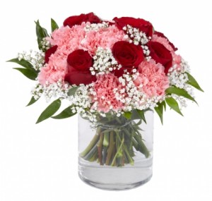 YOU COMPLETE ME Vase Arrangement Bouquet