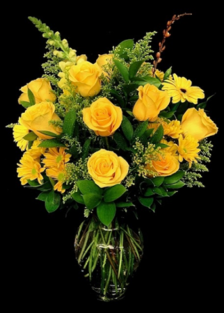 You Got A Friend In Me Yellow Floral Design