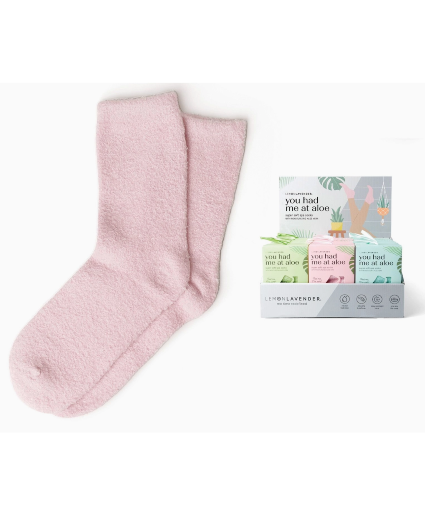 You Had Me At Aloe Socks 