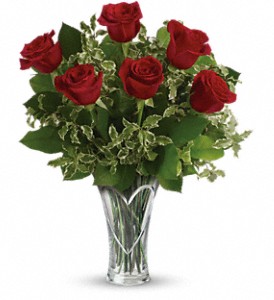You Have My Heart Bouquet Rose Arrangement