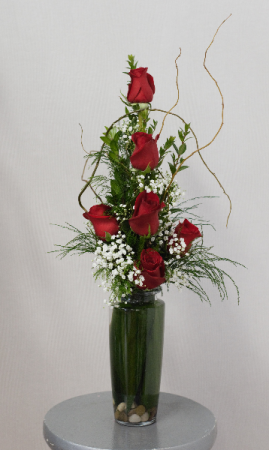 You Have My Love Half Dozen Vased Roses in Port Huron, MI | CHRISTOPHER'S FLOWERS You Have My Love Half Dozen Vased Roses in Port Huron, MI | CHRISTOPHER'S FLOWERS