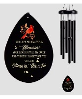 You Left Me Beautiful Memories 32 Inch Wind Chime