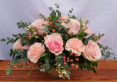 You Make Me Blush Vase Arrangement