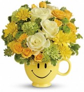 You Make Me Smile fresh keepsake arrangement