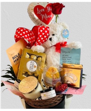 JUST BECAUSE  GIFT BASKET 