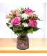 Cotton Candy Bellini Vase Arrangement