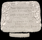 Your Memory Is Our Keepsake Memory Stone