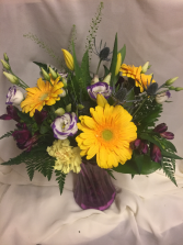 Grateful to Have You vase