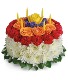 Your wish is granted birthday cake bouquet 