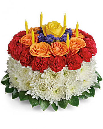 Your Wish Is Granted Birthday Cake Tbc06 1 9 W X 8 5 H In Oregon Oh Beth Allen S Florist