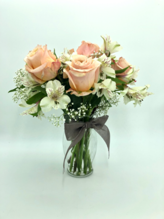 You’re A Peach Vased arrangement