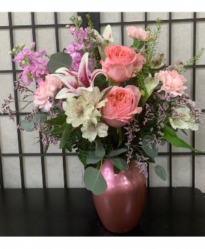 You’re Blushing Fresh Arrangement 
