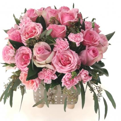 You're My Star (Pink) Container Arrangement